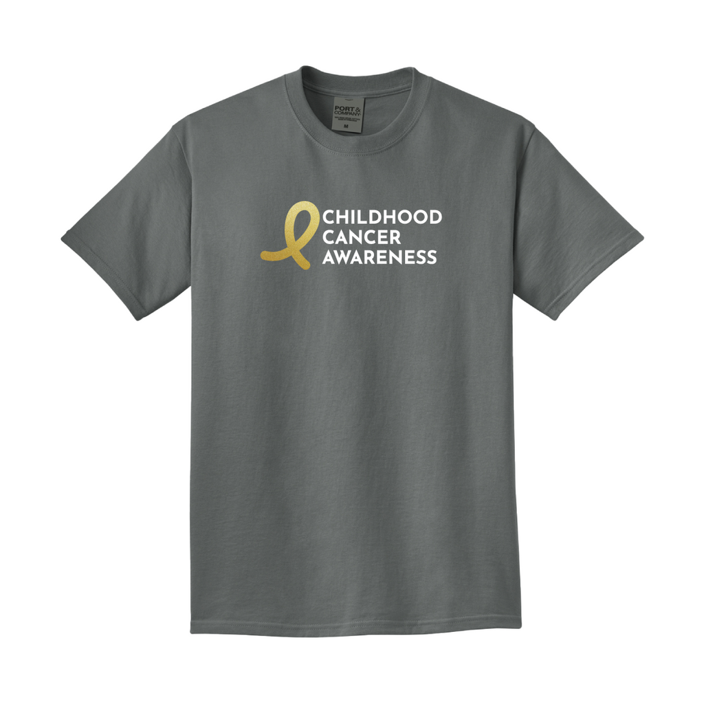 Childhood Cancer Awareness Gold Ribbon T-shirt  