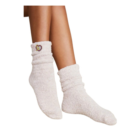 Momcology Logo Fuzzy Socks