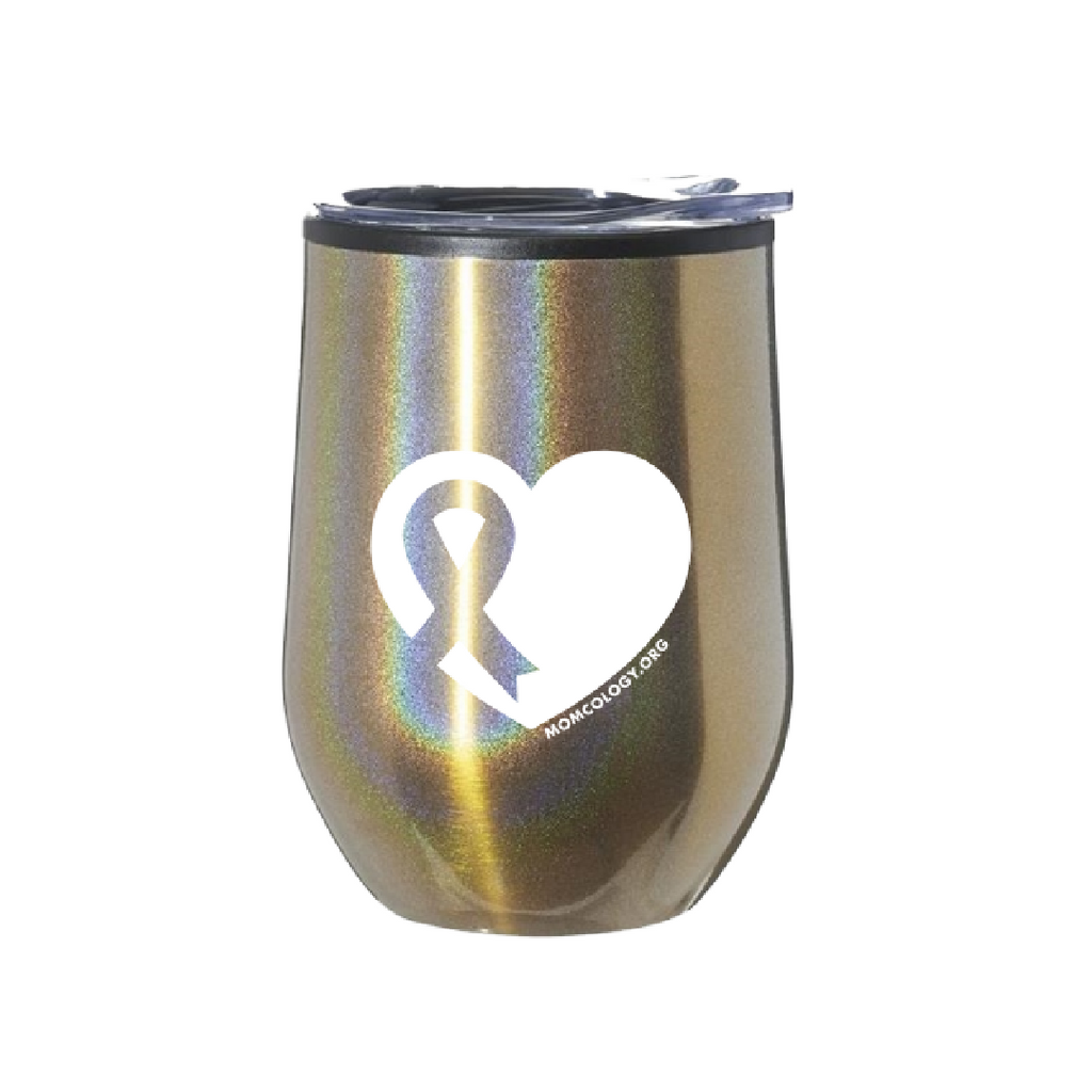 Logo Gold Wine Tumbler