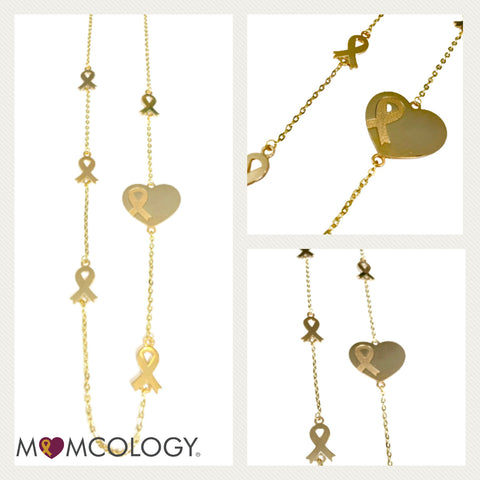 Momcology Awareness Necklace